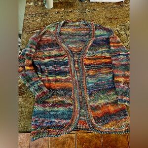 Cozy knit Cardi sz L